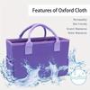 1pc Portable Multi-Slot Handbag Large Capacity Craft & Sewing Organizer Tote - Expandable