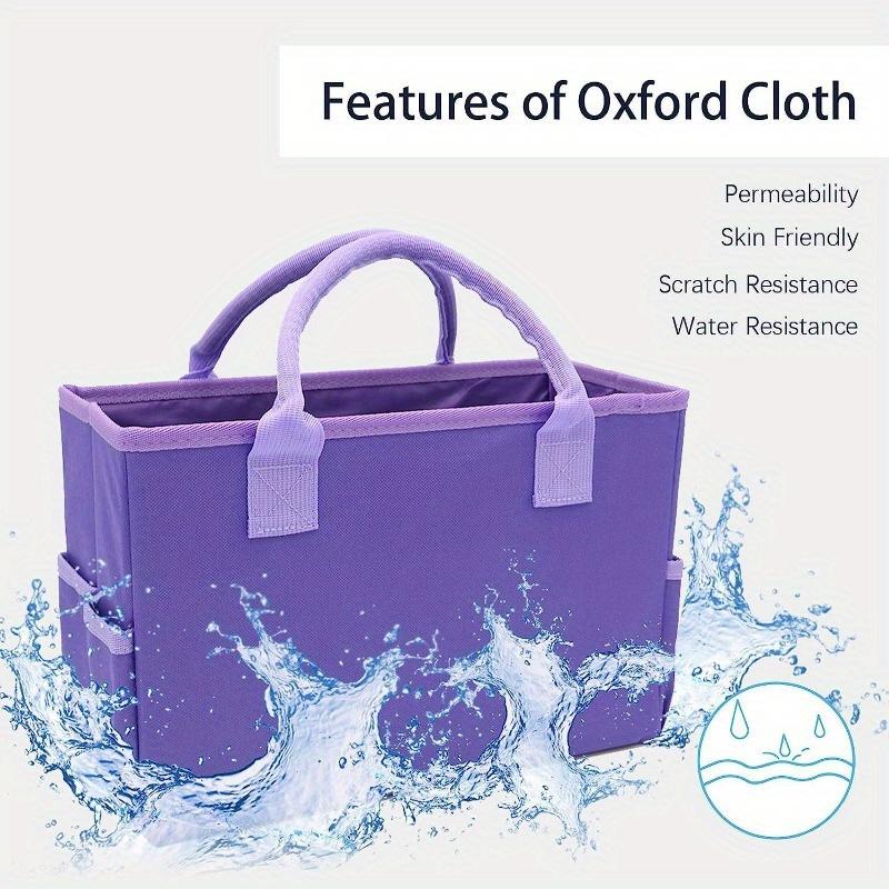 1pc Portable Multi-Slot Handbag Large Capacity Craft & Sewing Organizer Tote - Expandable