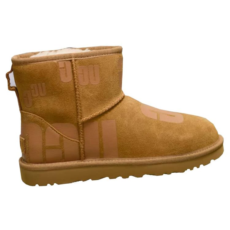 UGG Classic Mini Scatter Graphic 'Chestnut' 1130574-CHE