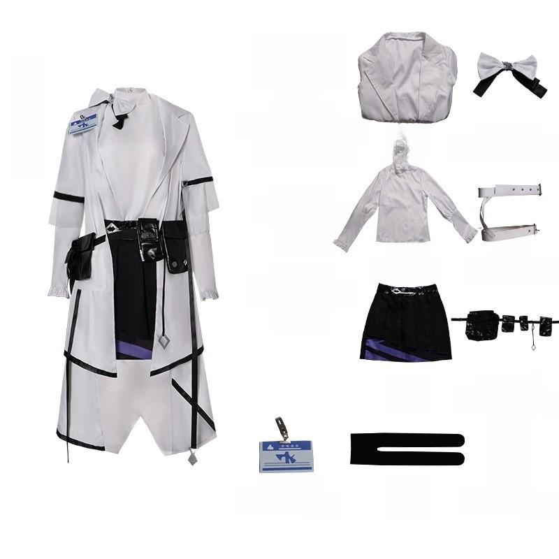 Arknights Cosplay Costume With Polyester Fabric For Anime Game Role Play