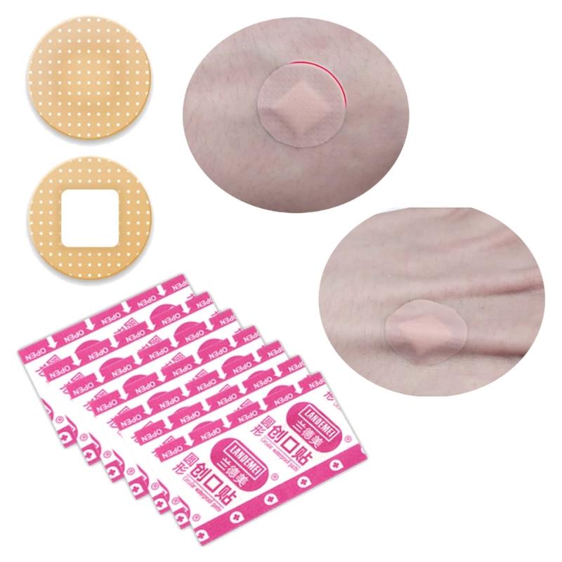 100Pieces/box Medical Ok Bandages Round Cartoon Band-aid Cute Hemostatic Patchs for Girls Boys Children Woundplast
