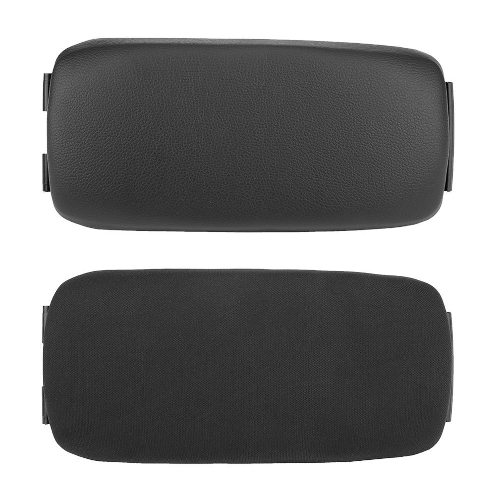 Car Black Center Console Armrest Lid Cover for  8P /  2003‑2013 8P0864245P Leather Center Console Armrest Console Armrest