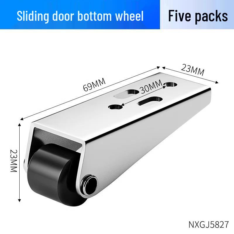 Universal Nylon Silent Sliding Door Pulley System
