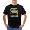 Less people more dogs funny dogs T-shirt oversizeds blanks fitted t shirts for