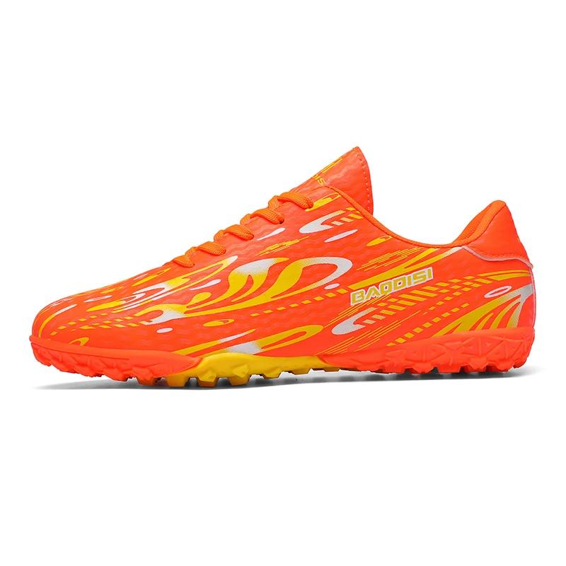 Kids Soccer Shoes Men Original Football Shoes Indoor Professional Football Field Boots Society Cleats Tf/Ag Sneaker Non Slip