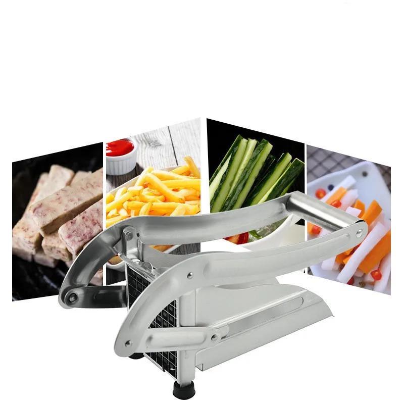 Multifunctional Manual French Fry, Vegetable, and Potato Strip Cutter