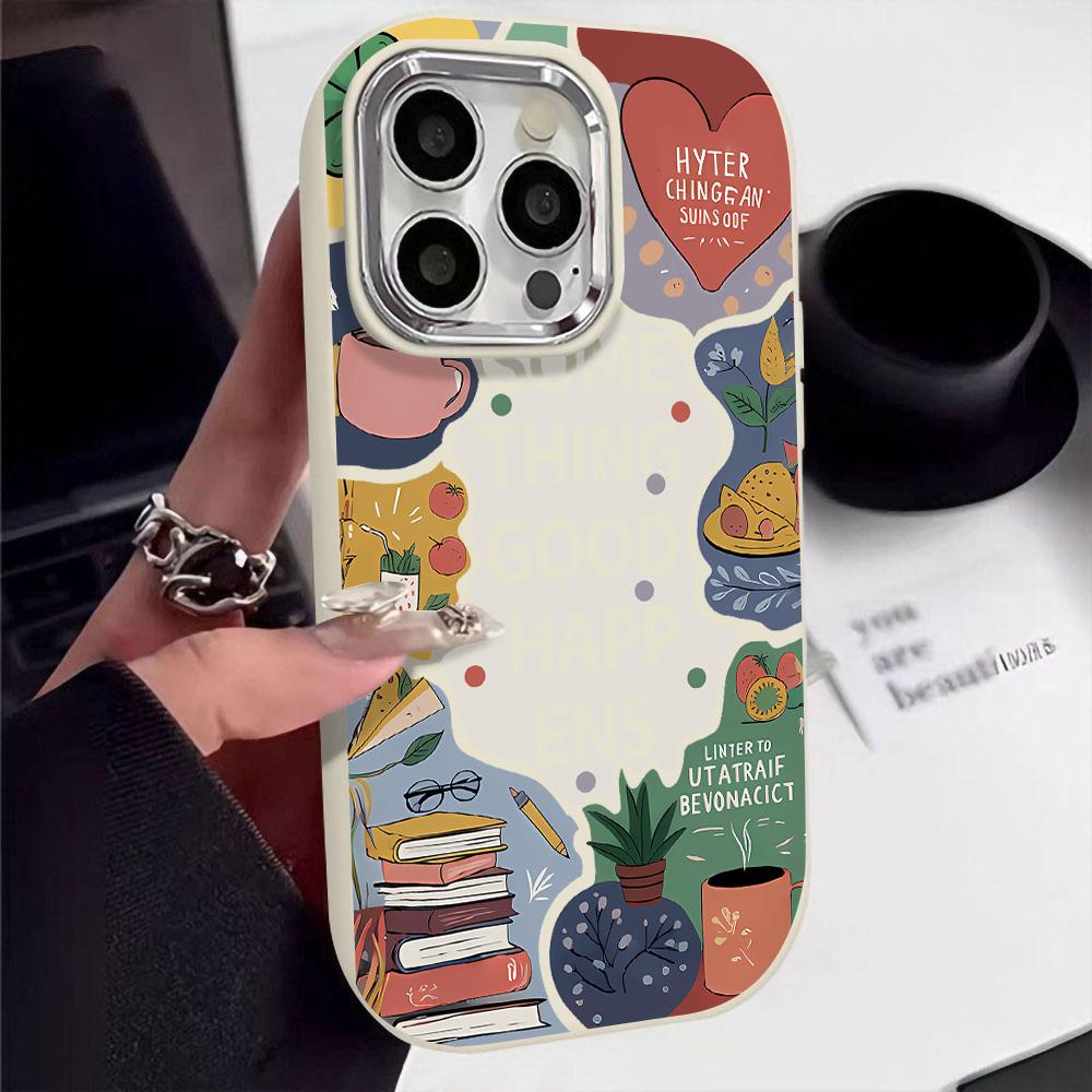 Silicone Phone Case For iPhone 11 15 16 Pro Max 13 14 12 15promax 16promax 13promax Shockproof Love Heart Funda Covers Bumper
