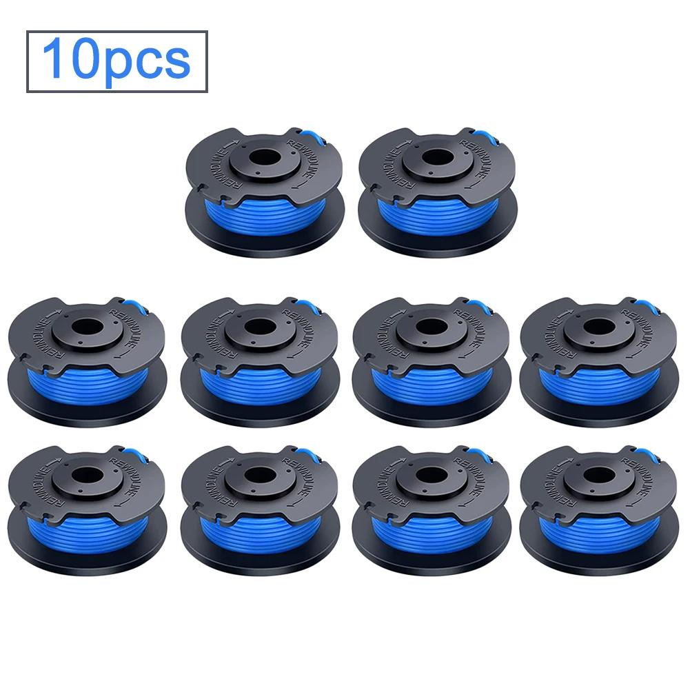 10-1pcs String Trimmer Replacement Spool Line For Ryobi AC14RL3A/AC14HCA 11FT String Trimmer Spool For Cordless Grass Trimmer