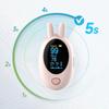 Voice Monitoring Pulse Oximeter Rechargeable Finger-Clip Oximeter  Health Tracking