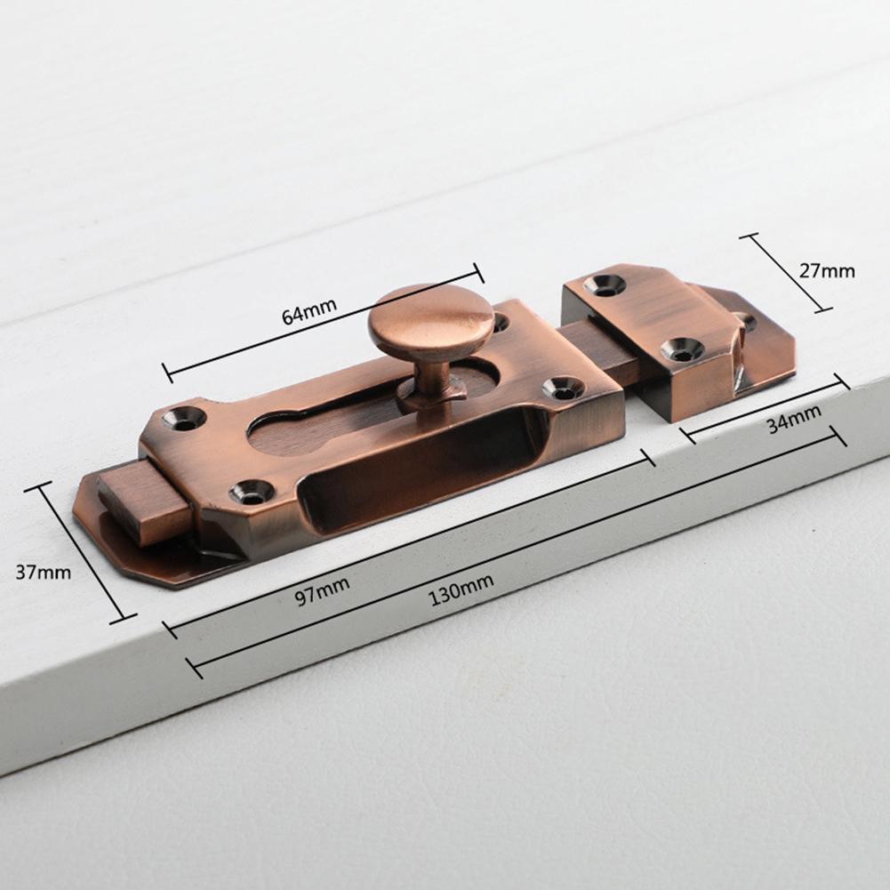 Door Latch Security Lock Antique Mortise Lock Window Door Buckle Sliding Gate Bolts Latch Home Hardware Slide Bolts Lock