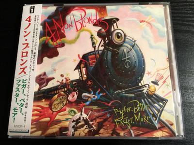 CD 4 NON BLONDES - Bigger, Better, Faster, More! MVCP4 Interscope Reco 1996 Japan ObiRock Used