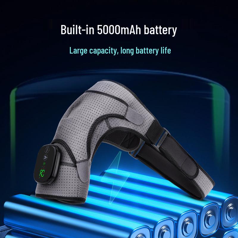 Rechargeable Heated Shoulder Massager with Touch Screen Controller