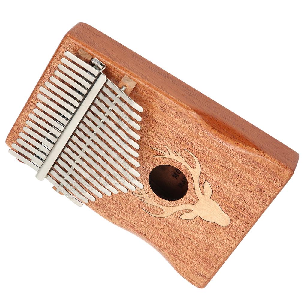 17 Key Kalimba Thumb Piano Mini Portable Musical Instrument Toy Birthday Gift SuppliesElk   Maple Inlay