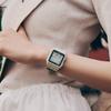 Casio World Time LF-30W-8A Digital Watch, Biomass Plastic Band, Ivory