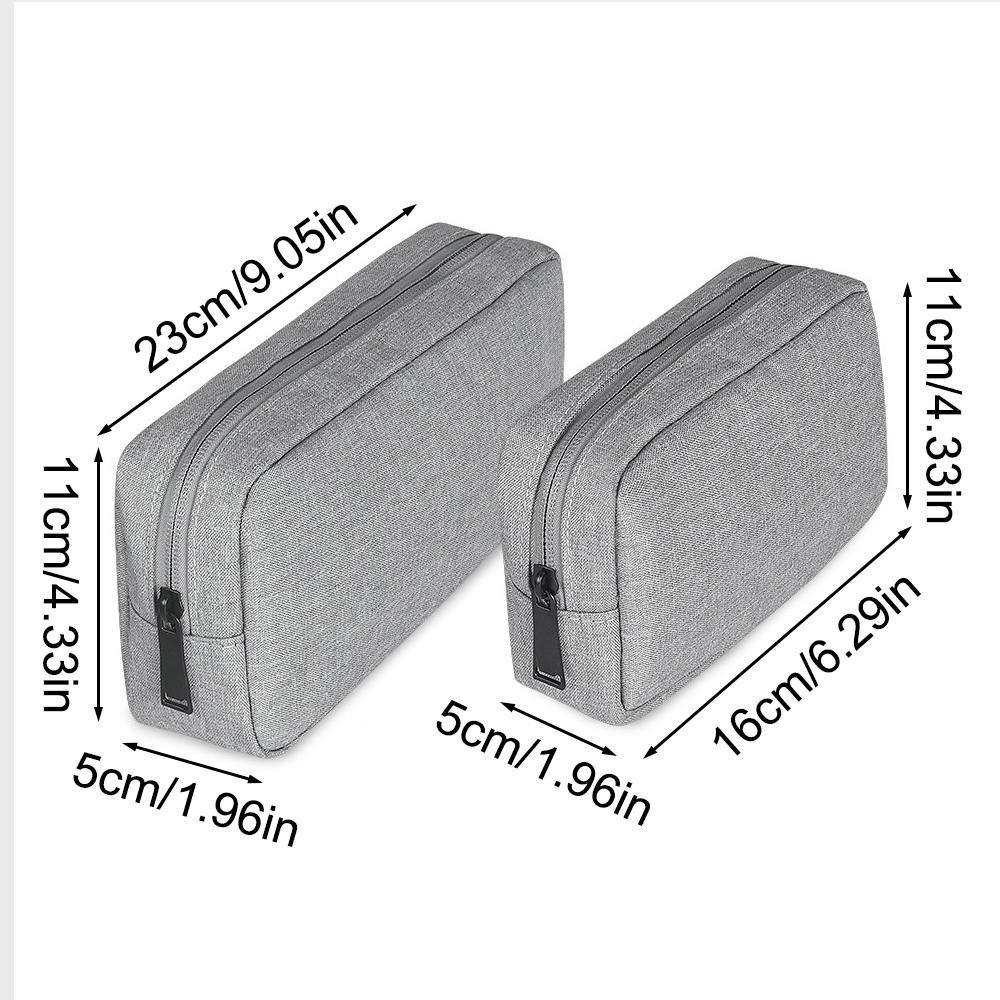 1PC Digital Accessories Storage Bag New Removable Zipper Bag Usb Flash Drive Headphone Bag Mobile Power Pack