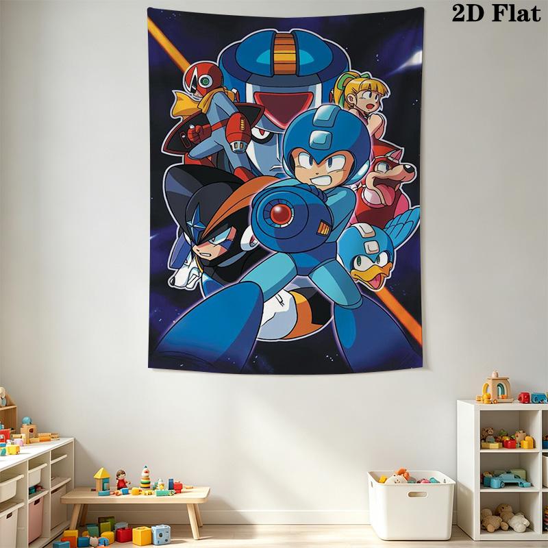 Rockman Pattern Home Decor Tapestry, Wall Hanging, Decorative RV Wall Cloth.SGT0917033