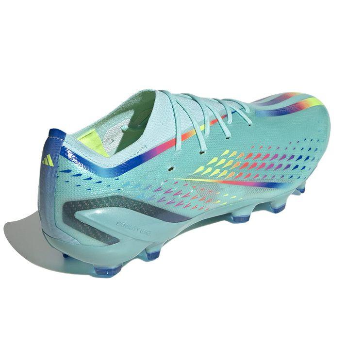 Adidas X Speedportal.1 AG Al Rihla Pack - Clear Aqua Men Sneakers Blue Solar-Red Power-Blue GW8424