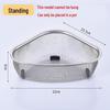 Stainless Steel Triangle Sink Drain Basket for Vegetables and Residue