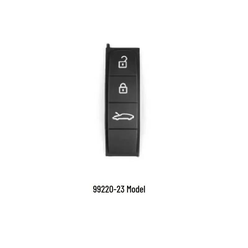 Porsche Key Shell Leather Logo for Cayenne, 911, Macan, 718, Panamera