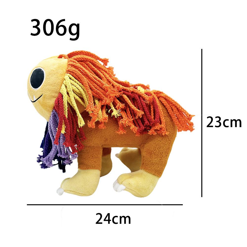 Yarnaby Plush Bobby Colorful Lion Toy Doll