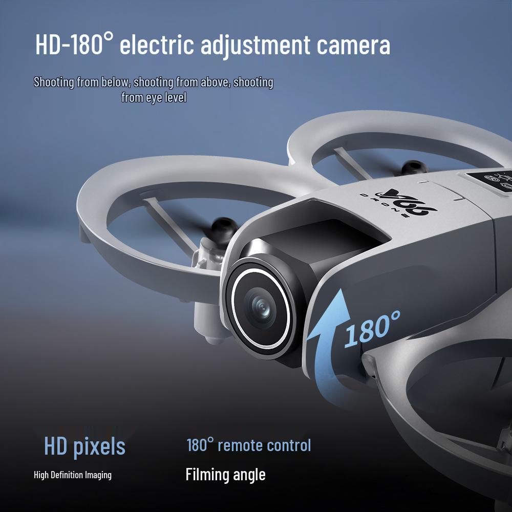 V66 Obstacle-Avoidance 4-Axis Remote Control Drone - Full Protection Toy Aircraft