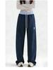 Spring 2026 Stylish Loose Casual Straight-Leg Pants for Middle and High School Girls
