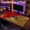 Tappetino Mouse Personalizzato con Nome Testo San Francisco 49ers, Tappetino Mouse Grande per Scrivania Regalo Personalizzato per Ufficio Domestico