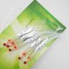 5Pcs Artificial Mackerel Feathers Bass Cod Lures Sea Fishing Rigs Tackle Bait