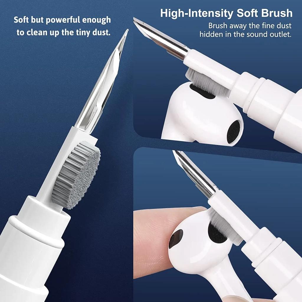 3 IN 1 Earphones Brushes Cleaning Tool for Airpods Pro 3 2 1 Earbud Case Cleaner Kit Clean Pen for Xiaomi Airpots 3Pro