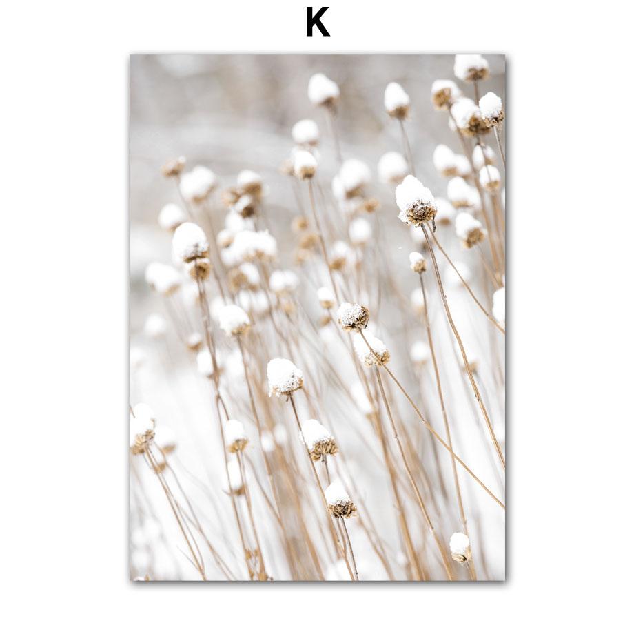 Wall Art Canvas Painting Christmas Deer Snow Pine Tree Train Winter Living Room Decoration Posters And Prints Home Wall Pictures