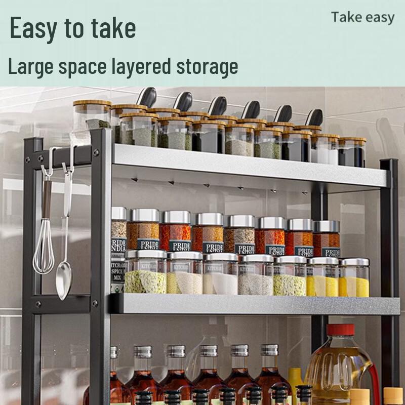 Yunshuang 3-Tier Countertop Kitchen Storage Rack