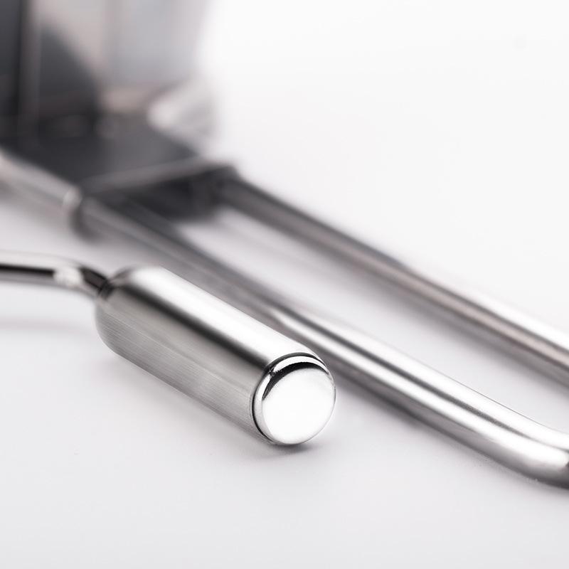 Trituratore per Erbe Acciaio Inossidabile Grattugia Rotante per Verdure Trituratore per Prezzemolo Vaniglia Tritatutto per Coriandolo Menta Macinazione Manuale in Metallo