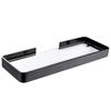 Bathroom Storage Organizer Bathroom Shelf Aluminum White Glass Shelf Bathroom Corner Shelf Wall Mounted Kitchen Storage Holder