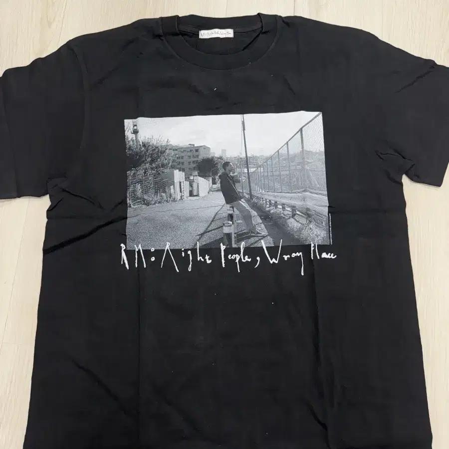 BTS RM Right Place, Wrong Person Commemorative Short-Sleeve T-Shirt M