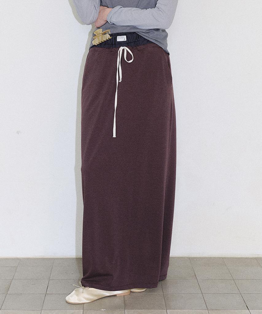 EN OR [Core] Comfy Maxi Skirt - Purple