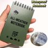 Lined Pages Waterproof Notebook Mini Size Memo Pad Planner Mini Pocket Notebook  Rainy Conditions
