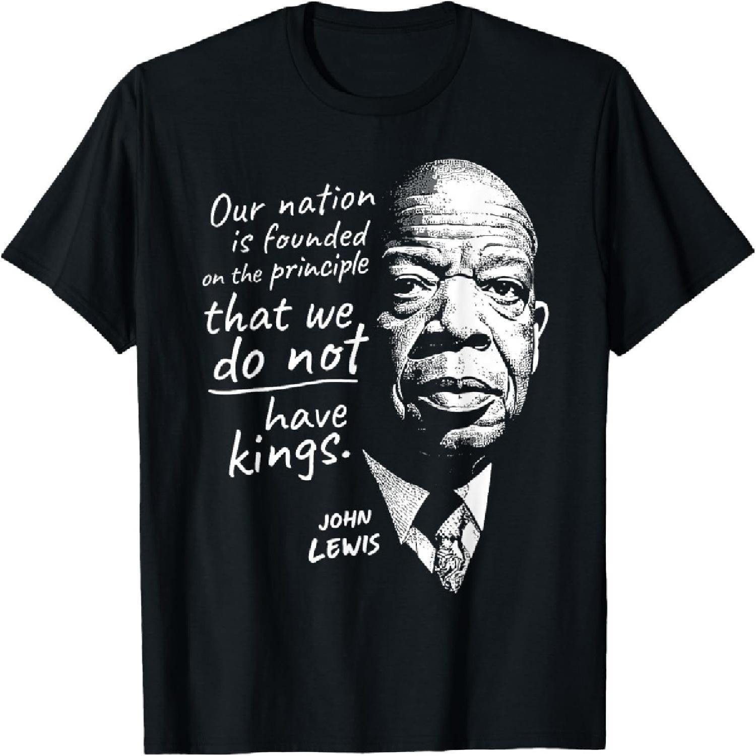 Футболка John Lewis с принтом  Kings in America  XXXXXL разноцветный