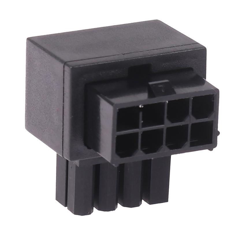 Placa-mãe Cpu 8Pin Conector de direção hidráulica 8Pin Adaptador de 90 graus Interface de energia Cabeça de direção