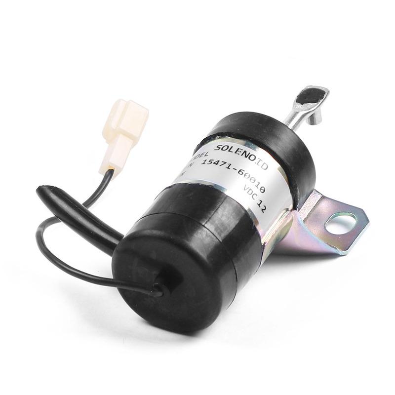 Pro Kubota Denso Palivový vypínací solenoid 052600-1001 052600-1000 15471-60010 12V Palivový vypínací solenoid