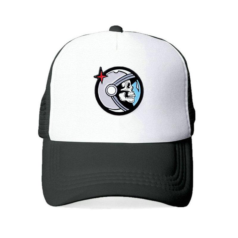 Casual Astronauts Snapback Hats Unisex Skull Spaceman Dad Hat Adjustable Spaceman Moon Landing Baseball Cap Hat YY431