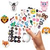 12pcs/set Animal Face Changing Sticker Toys Children Montessori Toys Cartoon Animals Mermaid Educational Toys for Kids TMZ