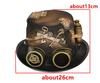 Men and Women Goggles Detachable Ears Steampunk Chain Hat Gear Goggles Accessories Gothic Hat Belt Men's Cowboy Hat Rivet Cap Goggles Cowl Rivet Cap