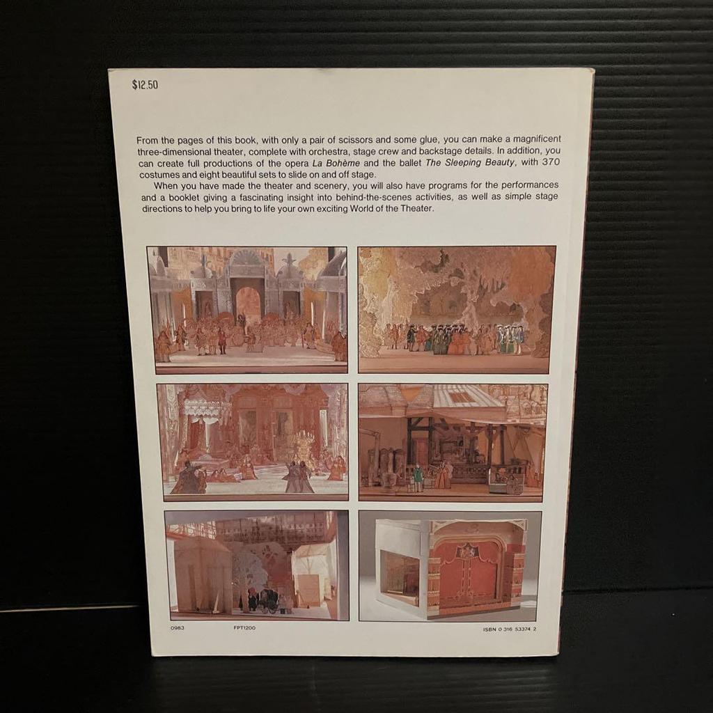 [USED] Paper craft book Make Your Own World of the Thea