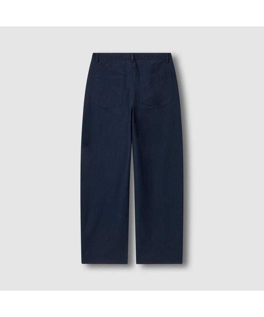 Jaju Men'S Cotton Curved Pants_Navy