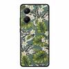 3D Cover For Redmi Turbo 4 Pro 5G Black Bumper Shell Flower Emboss Case Xiaomi POCO F7 Cartoon Flowers Anime Funda Phone Covers