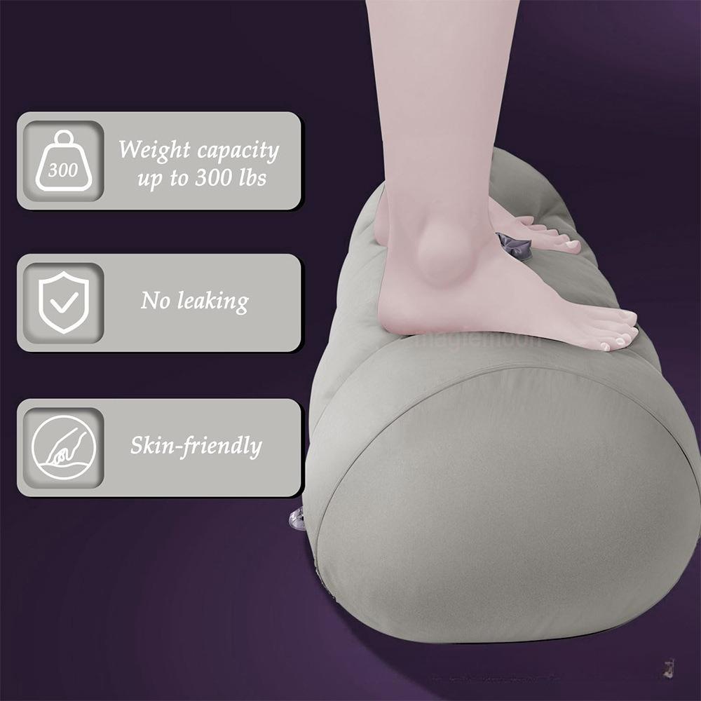 Sex Bondage Pillow with Restraints, Inflatable Adult Sex Toy for Couples, BDSM Beginner Set for Spicy Adventure, Easy Use & Carry