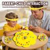 Kleine Biene Brettspiel, 2-in-1 Angel- & Puzzlespiel, Interaktives Lernspielzeug für Kinder