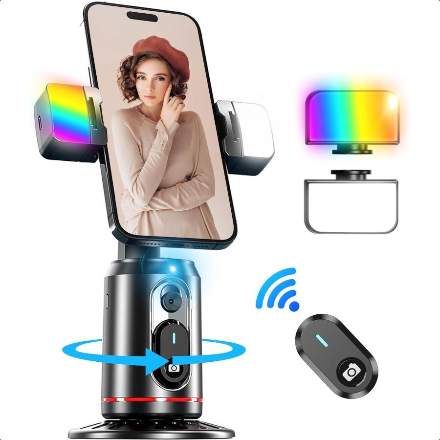 

Заполняющий свет для мобильного телефона, перезаряжаемый заполняющий свет для селфи, портативный свет для селфи-телефона с 11 режимами цветного света RGB, видеоконференция United States