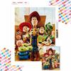 5D Diy Diamond Painting Toy Story Group Photo Full Drill Rhinestones Mosaic Embroidery Handmade Products Home Decor Gift