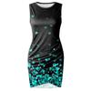 Fashion Women's Summer Round Neck Casual Fashion Printed Pullover Sleeveless Dress